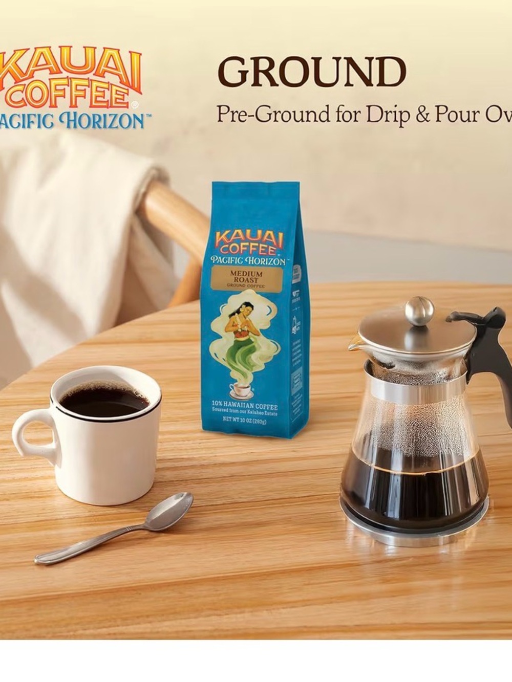 Pacific Horizon Medium Roast — Blue Packaging (4 Pack)exp 4/27 (050) - Picture 4 of 4